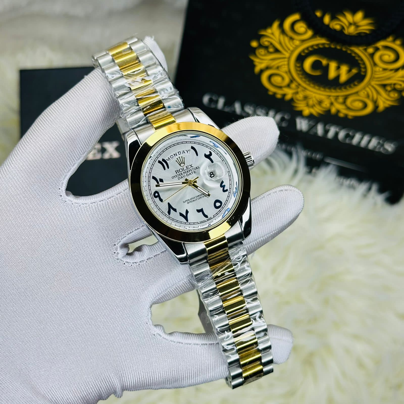 Premiume Quality Arabian RLX T White Watches